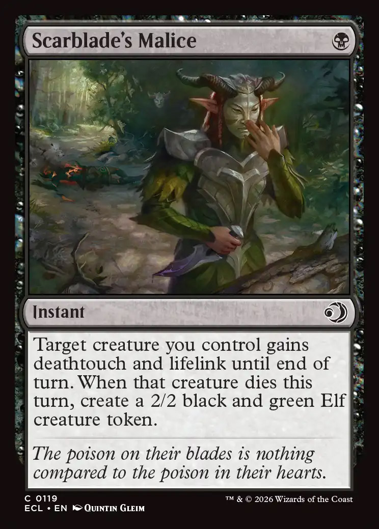 Scarblade's Malice