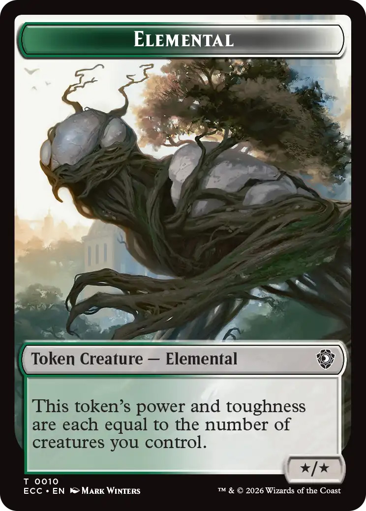 Elemental Token // Copy Token