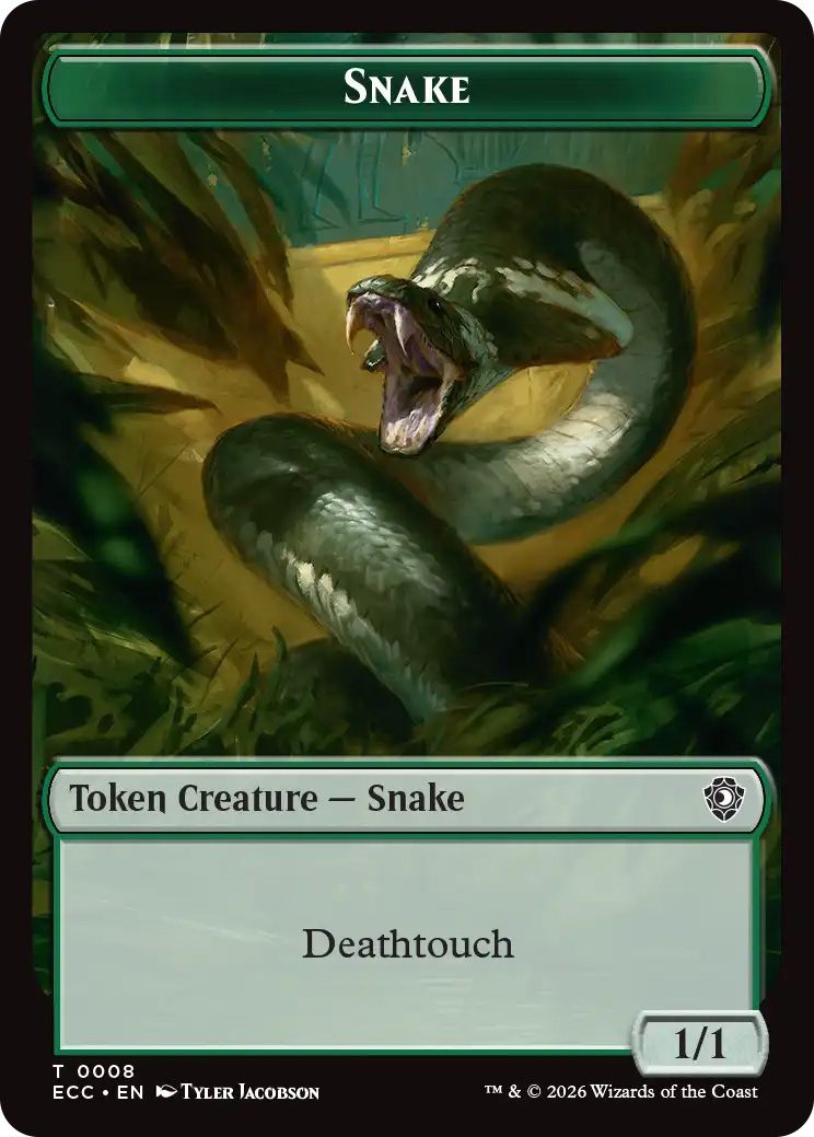 Snake Token // Scarecrow Token