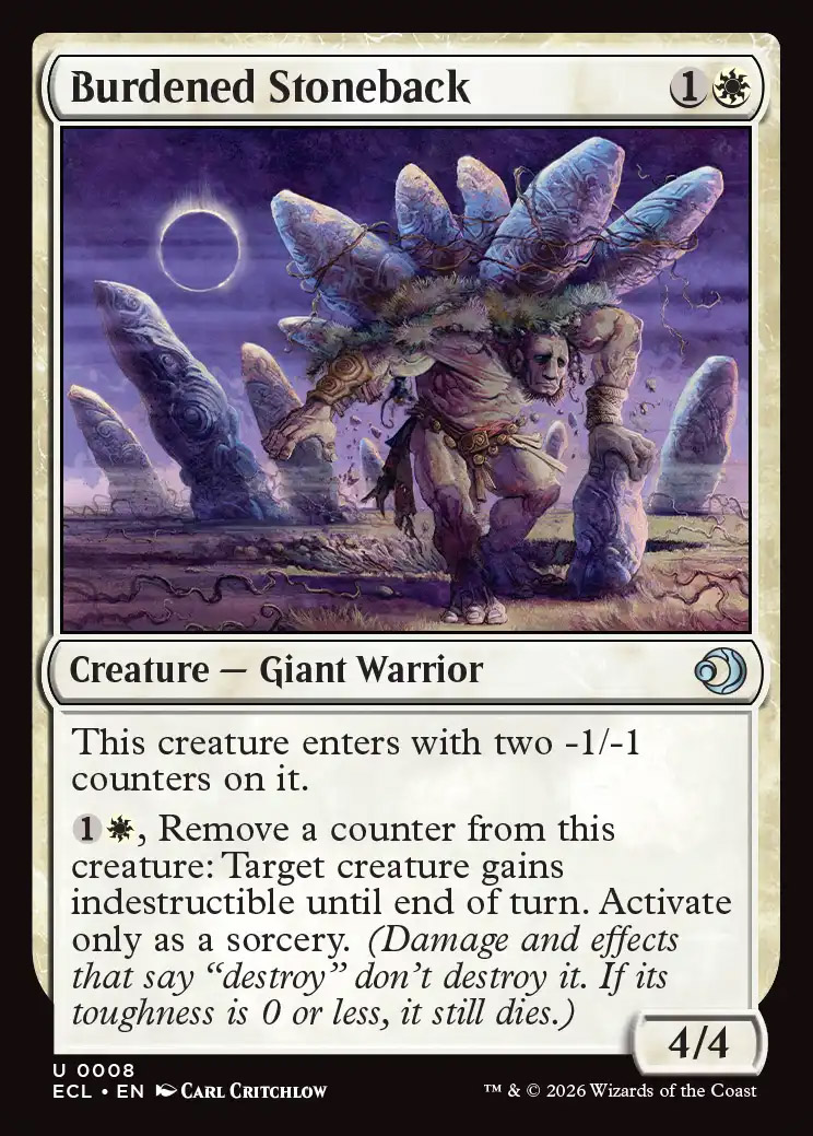 Burdened Stoneback
