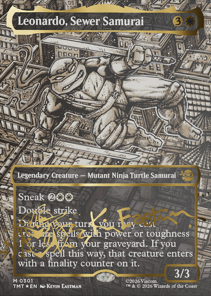 Leonardo, Sewer Samurai