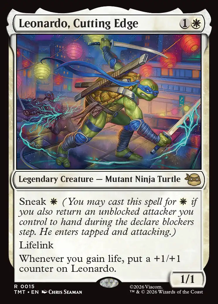 Leonardo, Cutting Edge