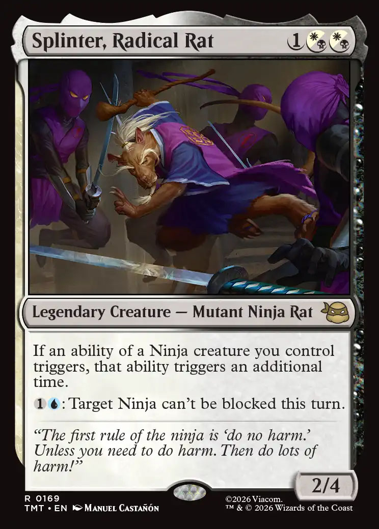 Splinter, Radical Rat