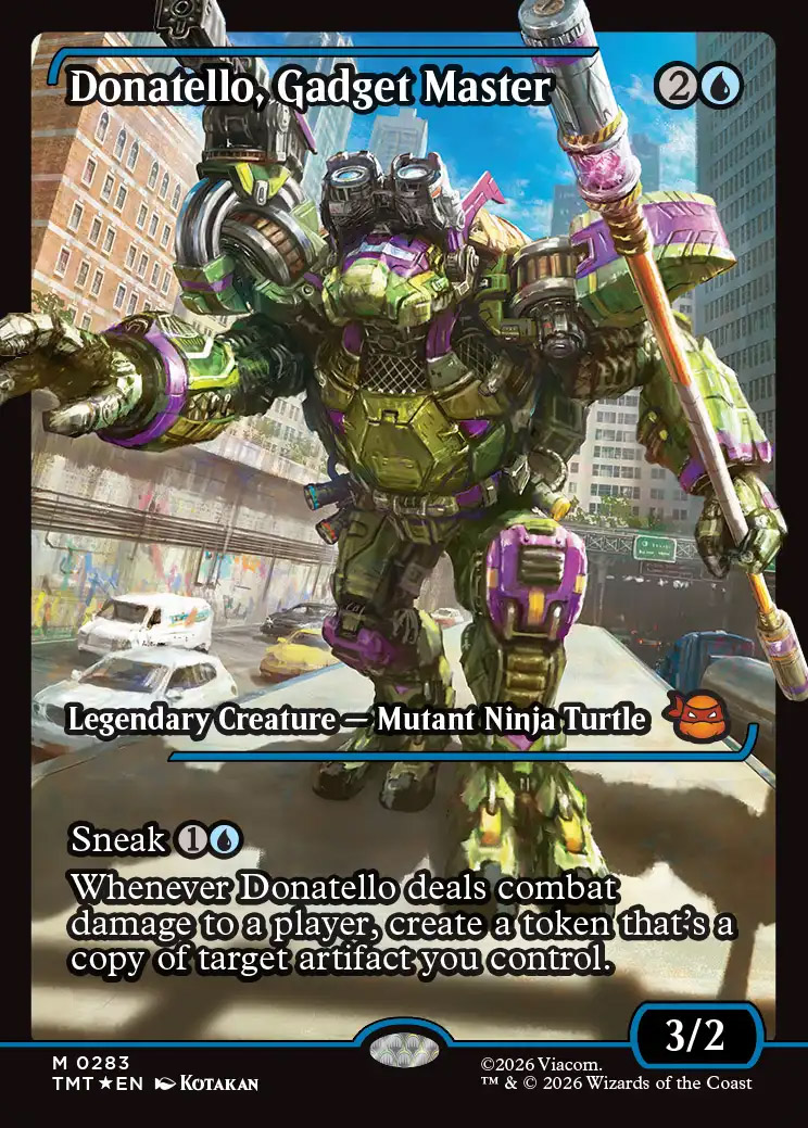 Donatello, Gadget Master