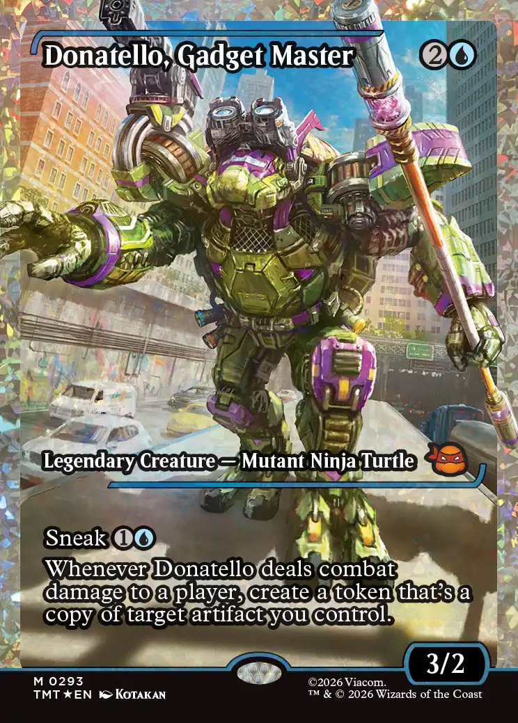 Donatello, Gadget Master