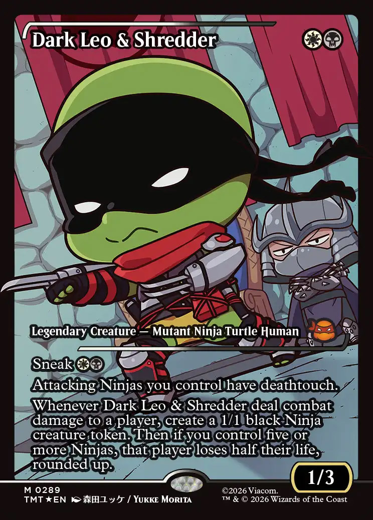Dark Leo & Shredder