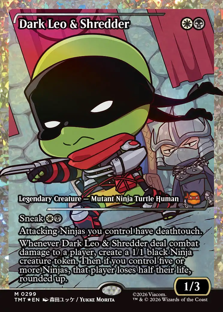 Dark Leo & Shredder