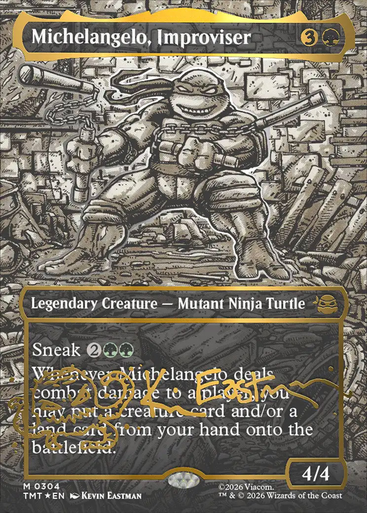 Michelangelo, Improviser