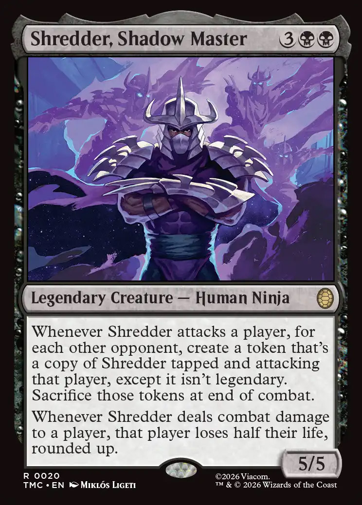 Shredder, Shadow Master