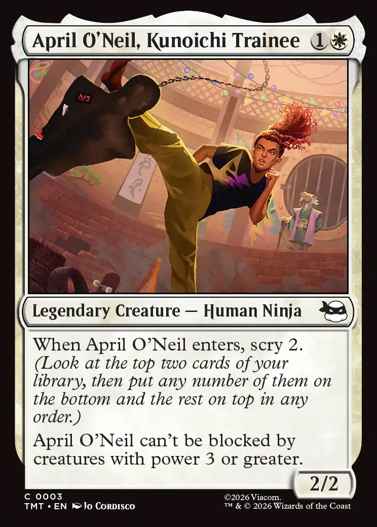 April O'Neil, Kunoichi Trainee