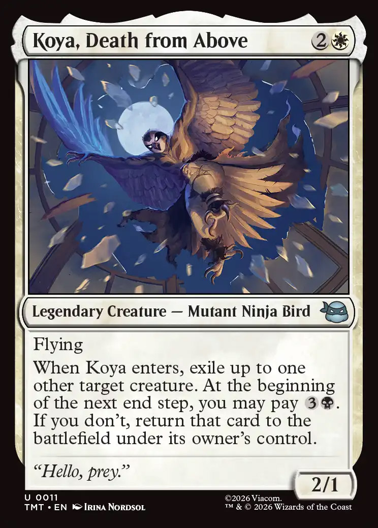 Koya, Death from Above