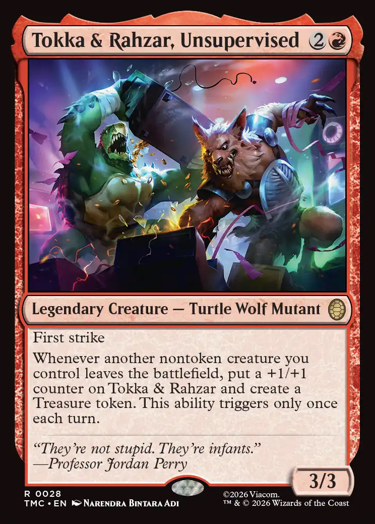 Tokka & Rahzar, Unsupervised