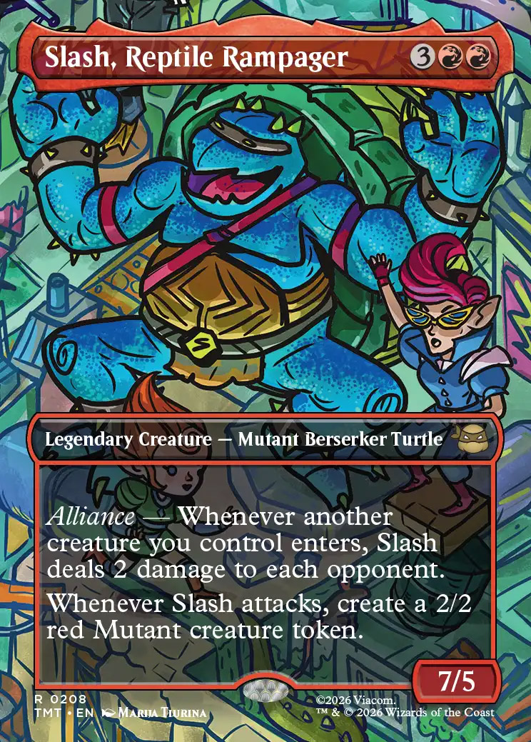 Slash, Reptile Rampager