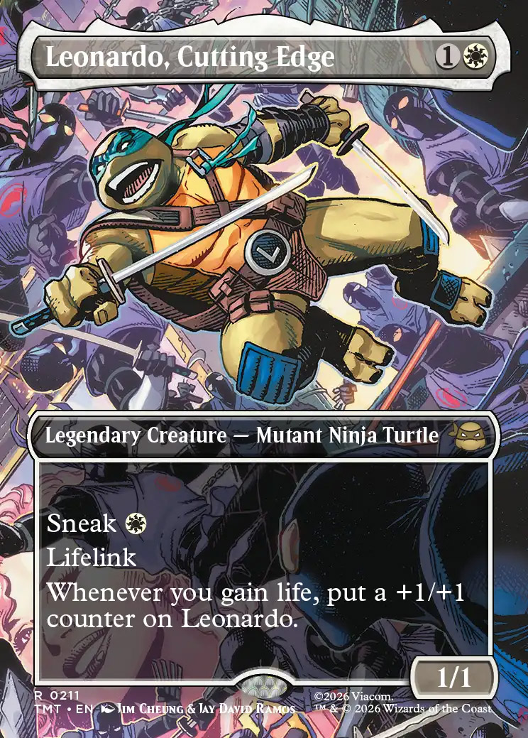 Leonardo, Cutting Edge