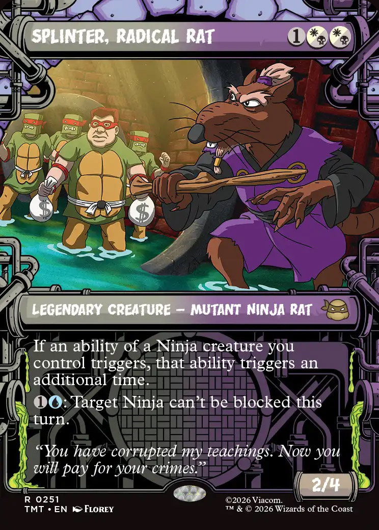 Splinter, Radical Rat