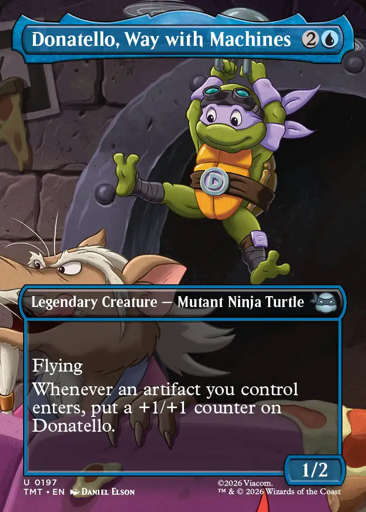 Donatello, Way with Machines