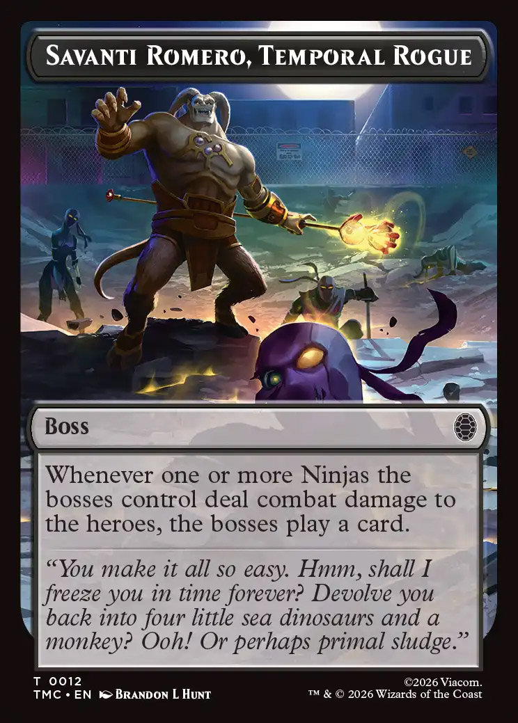 Savanti Romero, Temporal Rogue