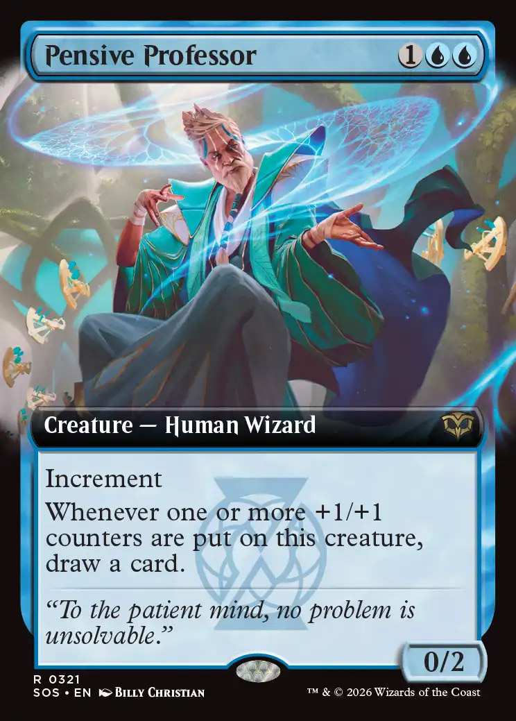Pensive Professor