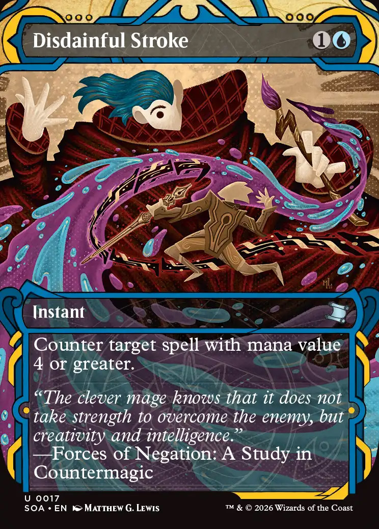 Disdainful Stroke