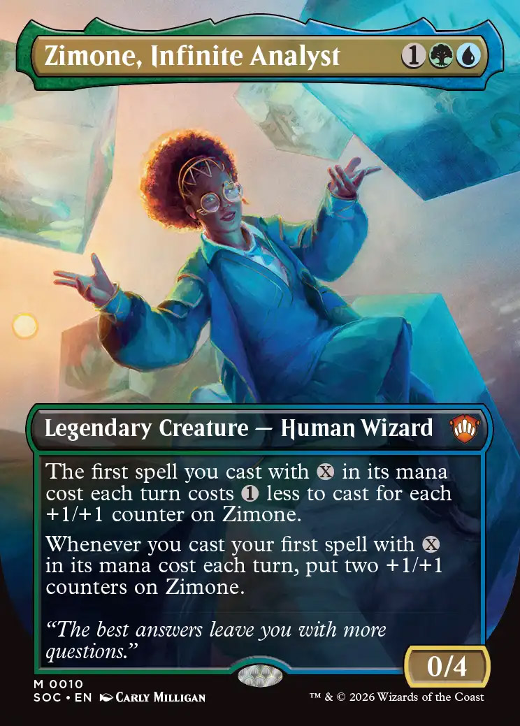 Zimone, Infinite Analyst