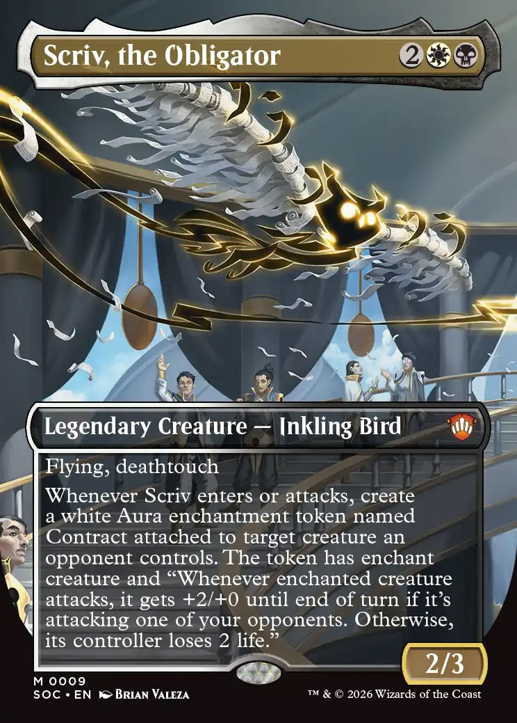 Scriv, the Obligator