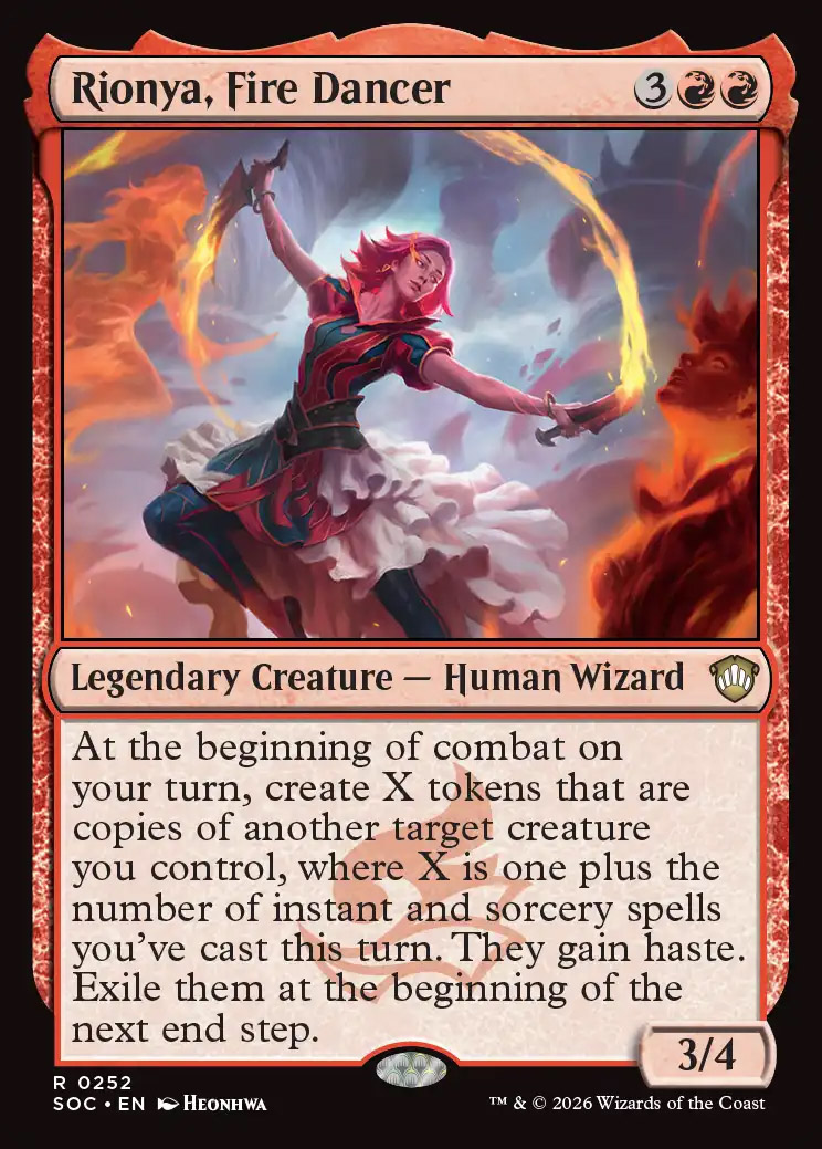 Rionya, Fire Dancer