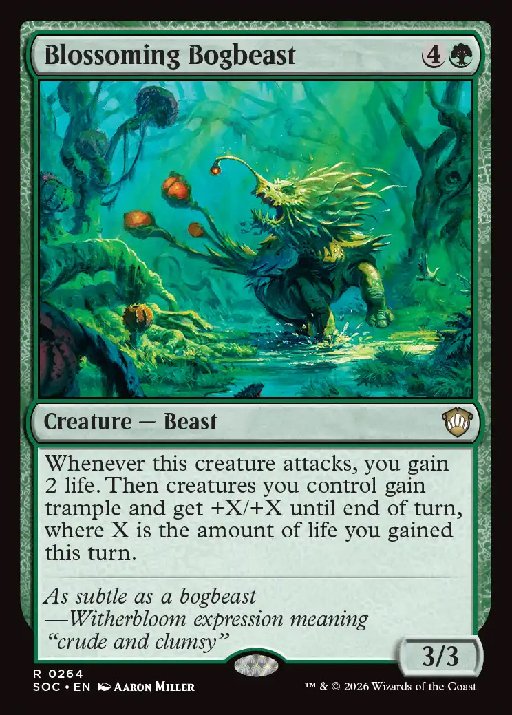 Blossoming Bogbeast