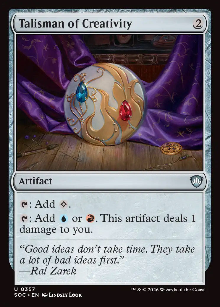 Talisman of Creativity