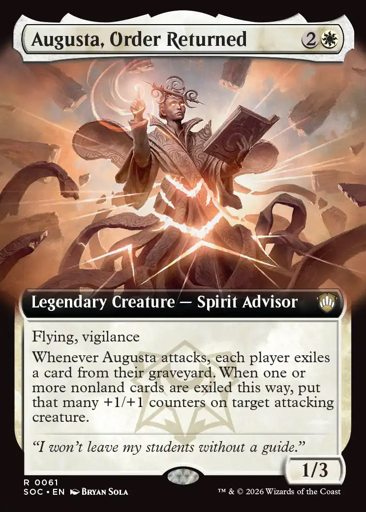Augusta, Order Returned