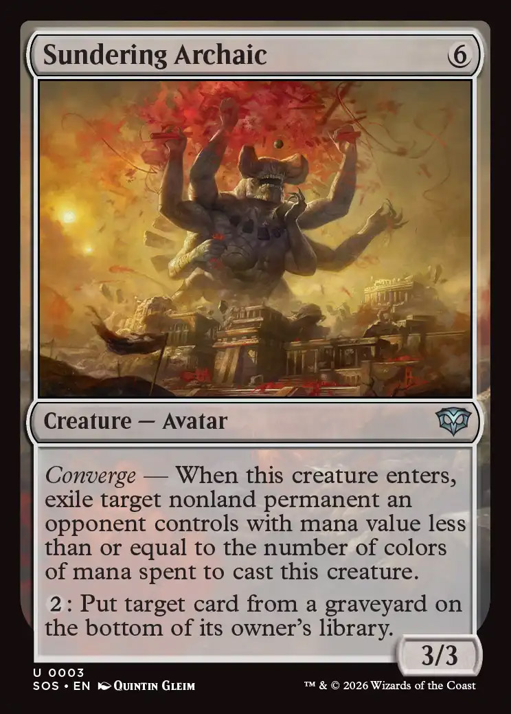 Sundering Archaic