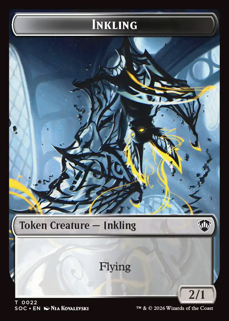 Inkling Token // Cat Token