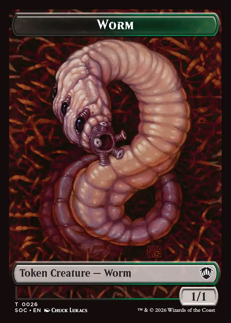 Worm Token // Eldrazi Spawn Token