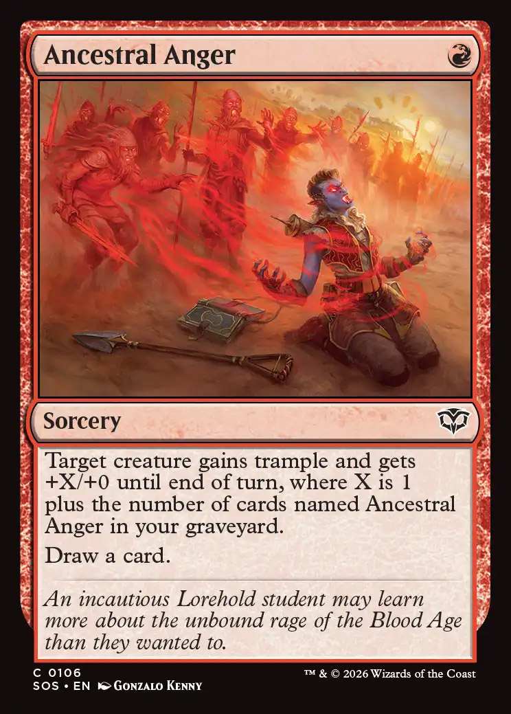 Ancestral Anger