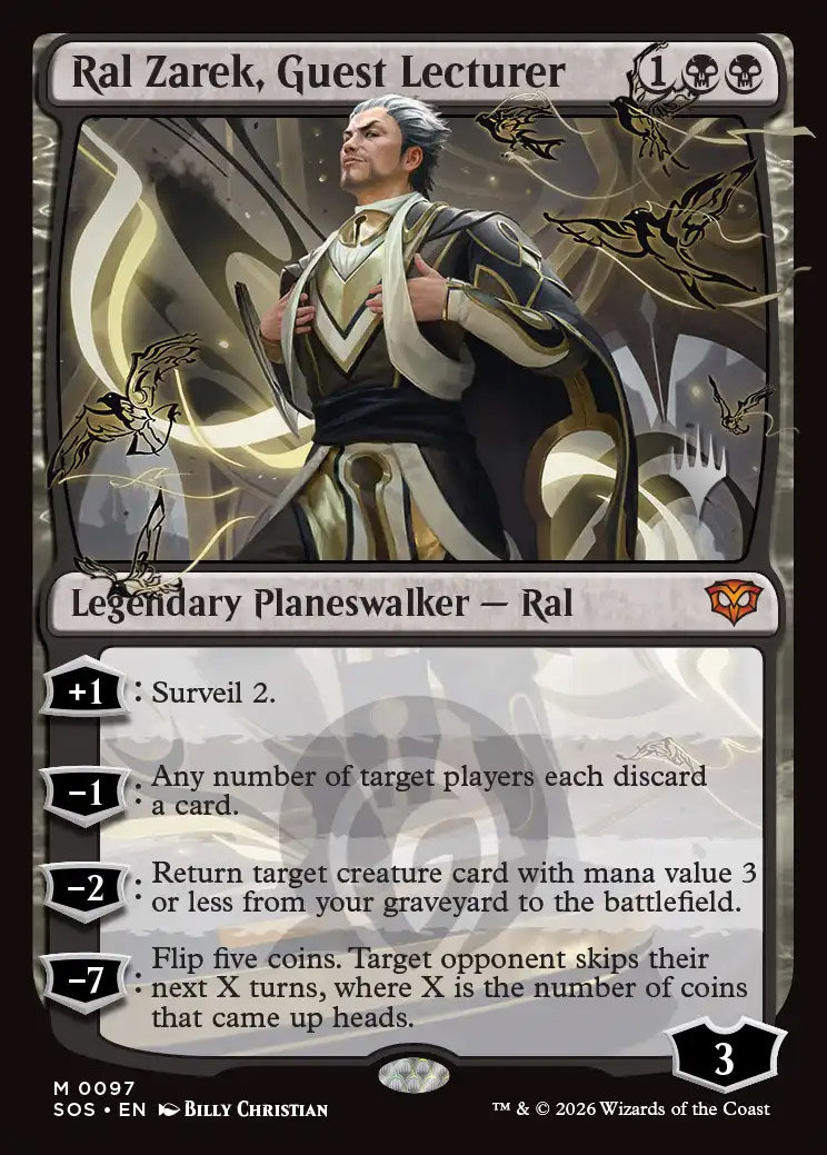 Ral Zarek, Guest Lecturer