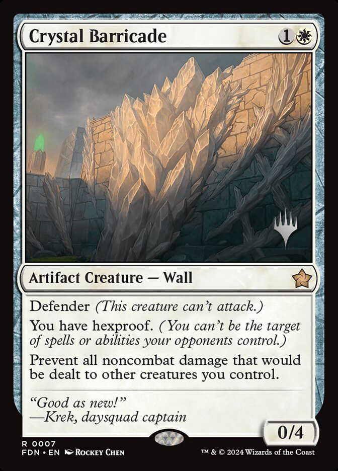 Crystal Barricade