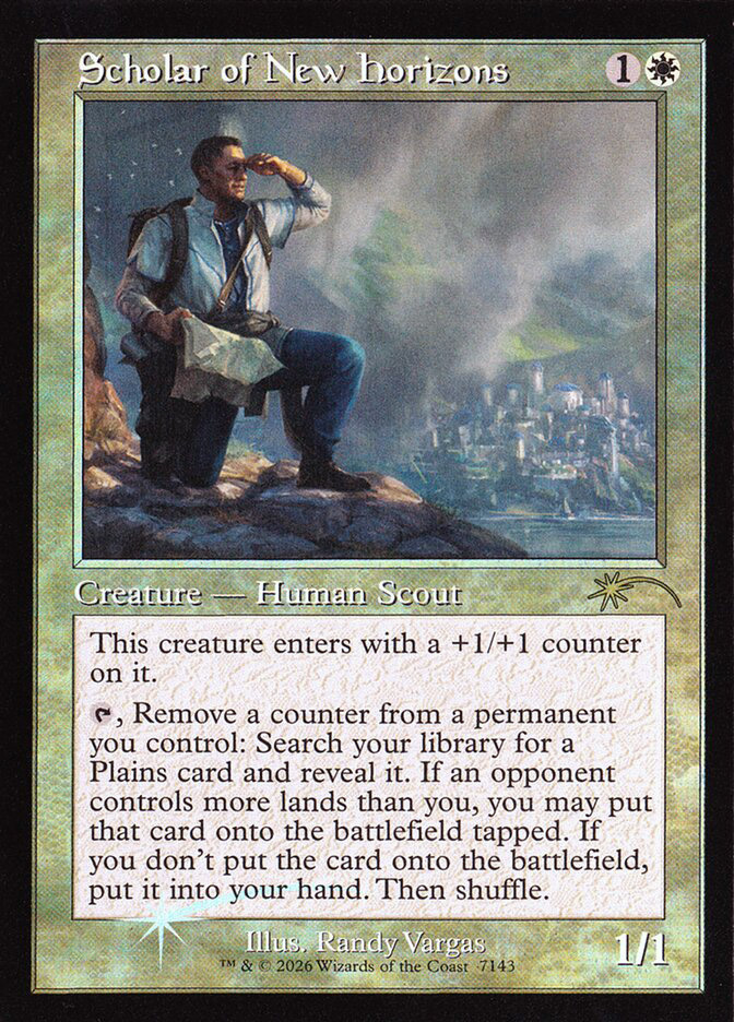 Scholar of New Horizons