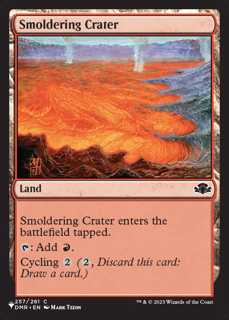 Smoldering Crater