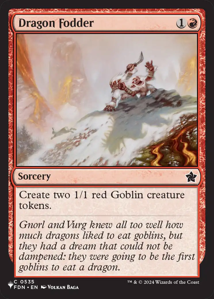 Dragon Fodder