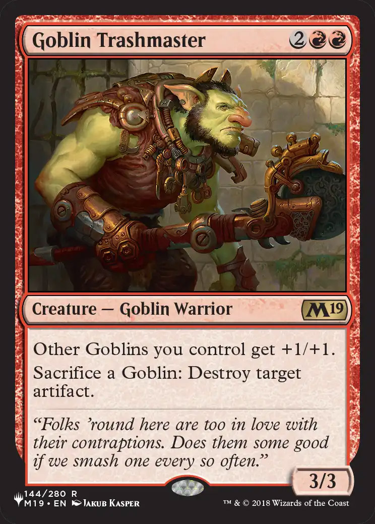 Goblin Trashmaster