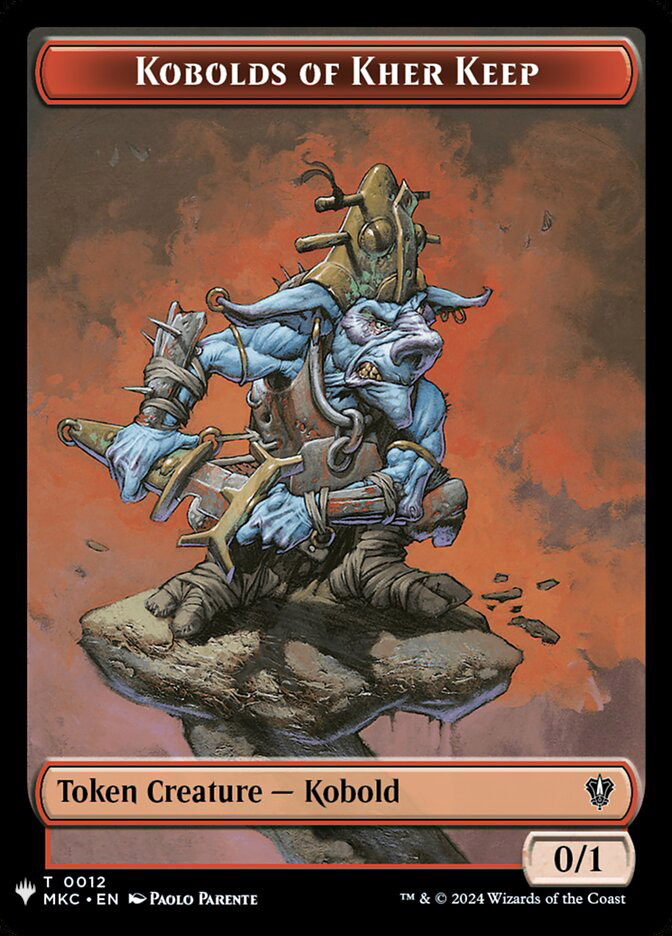 Kobolds of Kher Keep Token // Soldier Token