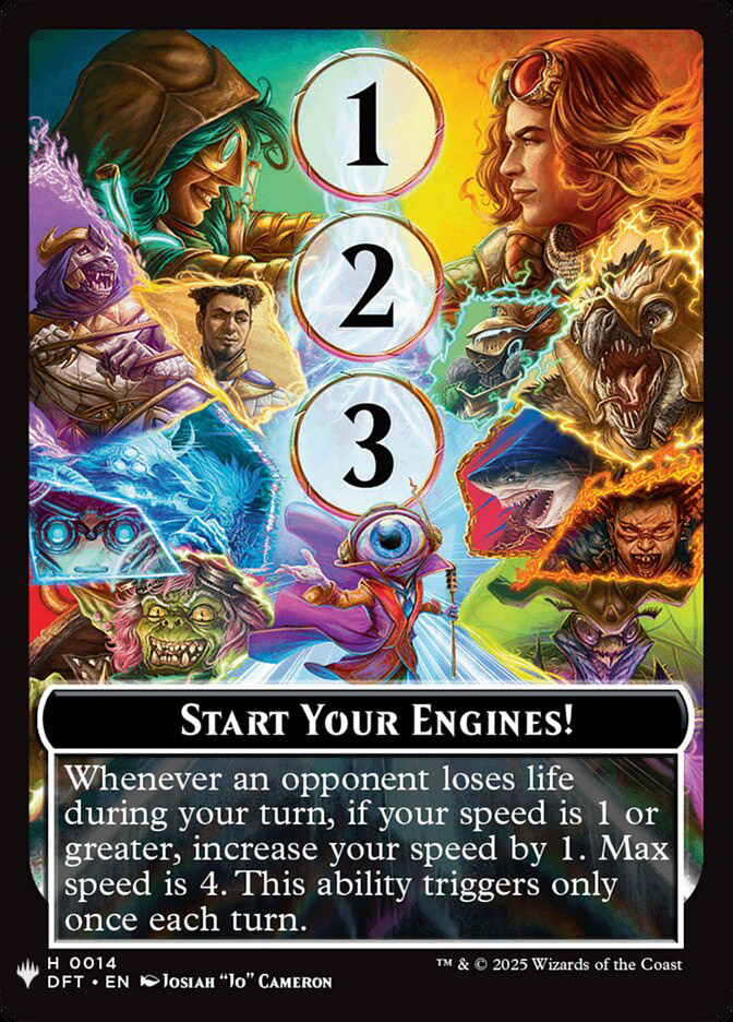 Start Your Engines! Token