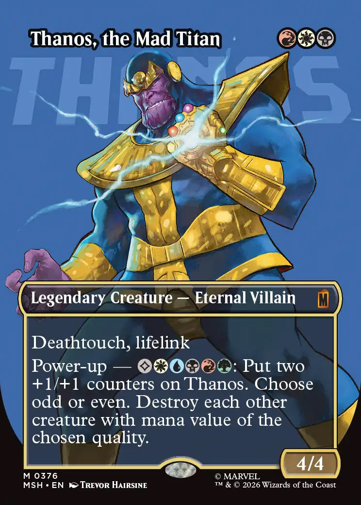 Thanos, the Mad Titan