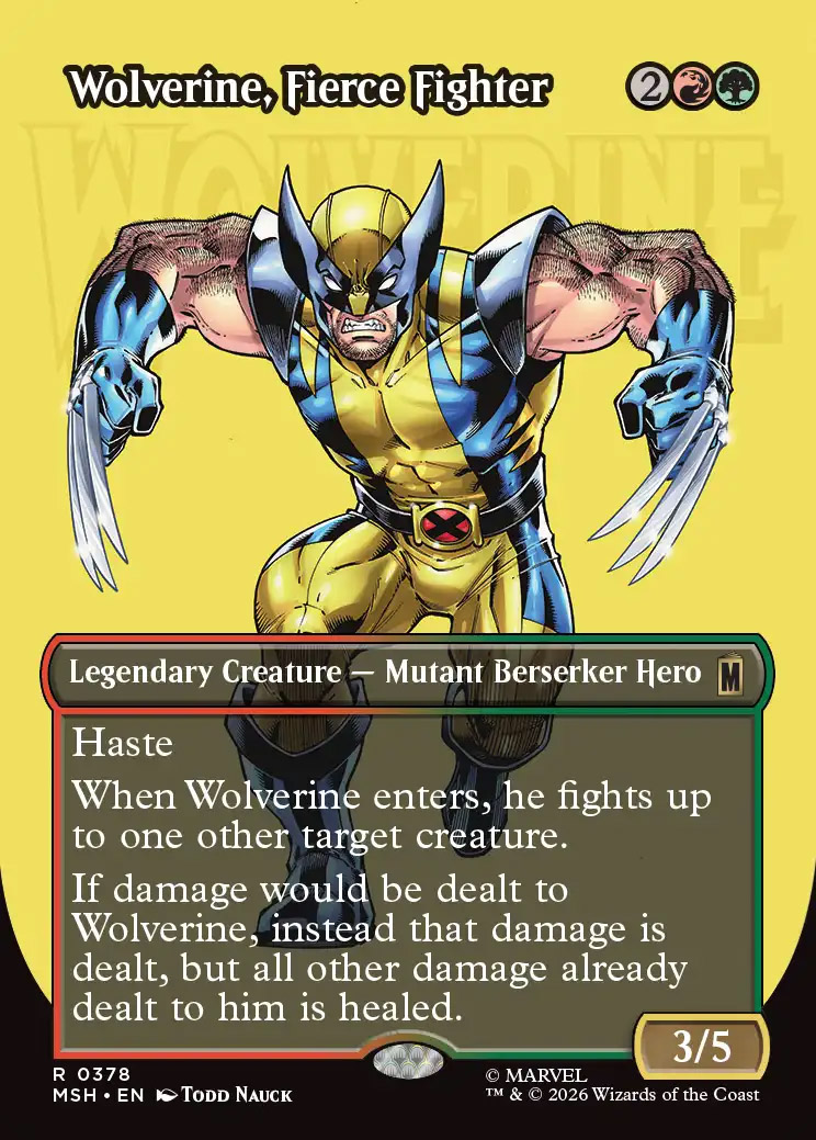 Wolverine, Fierce Fighter