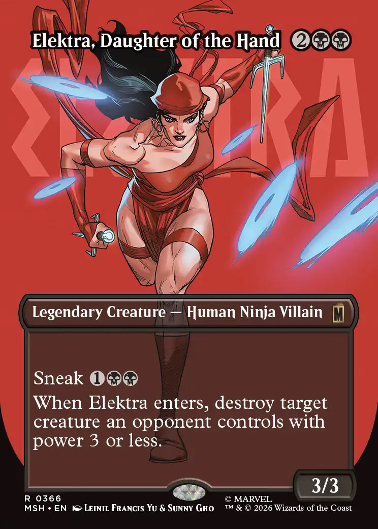 Elektra, Daughter of the Hand