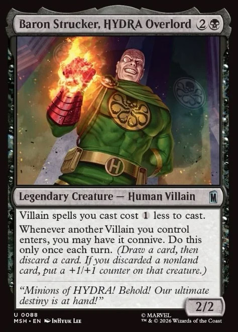 Baron Strucker, HYDRA Overlord