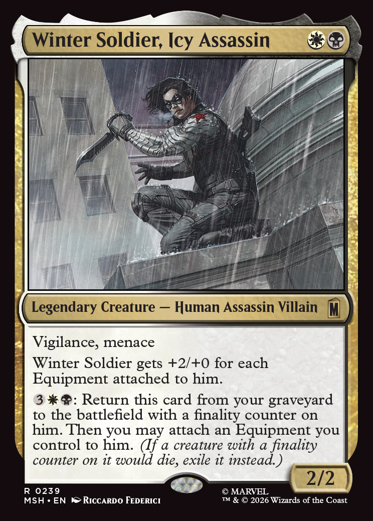 Winter Soldier, Icy Assassin