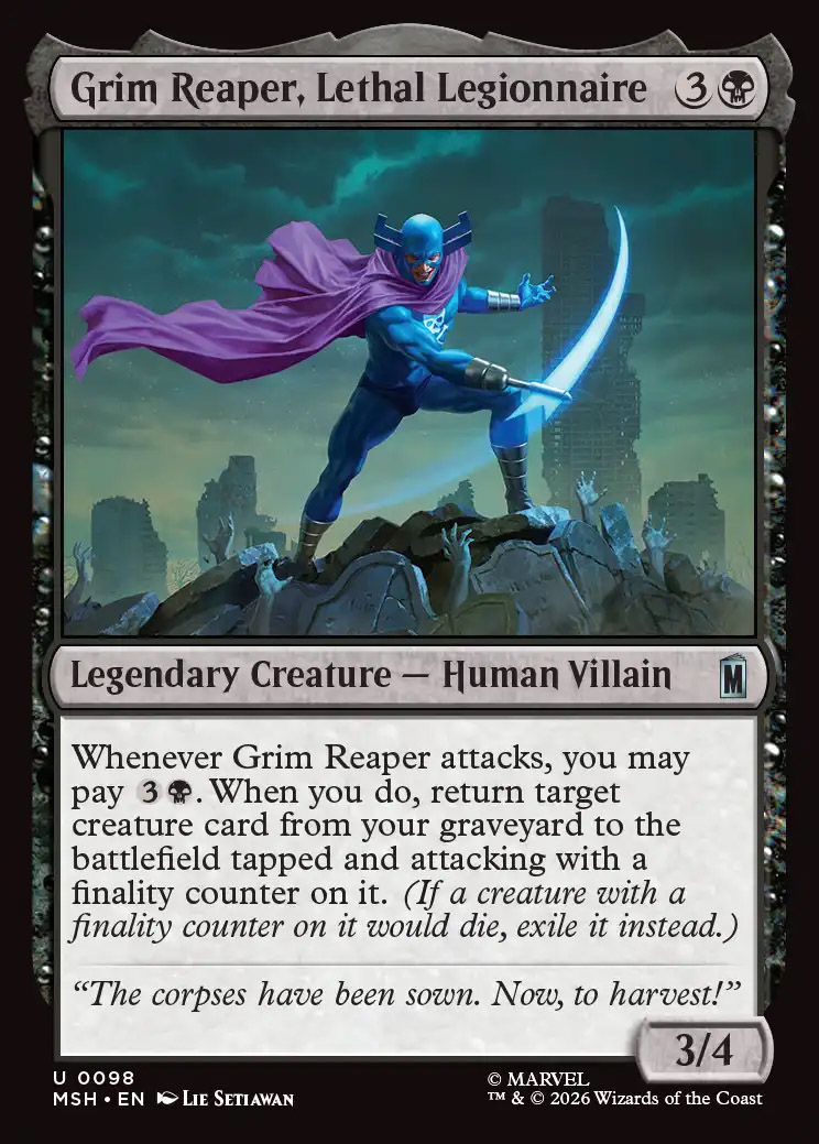 Grim Reaper, Lethal Legionnaire