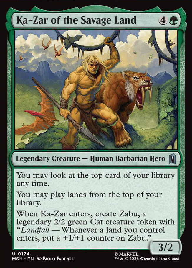 Ka-Zar of the Savage Land