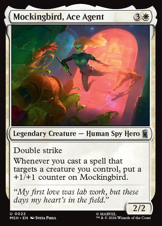 Mockingbird, Ace Agent