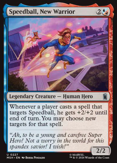 Speedball, New Warrior
